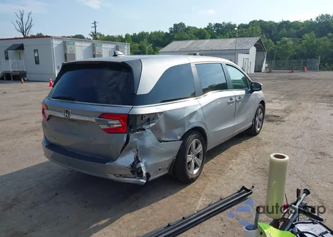 2020 Honda Odyssey Ex из США, поврежденный, VIN 5FNRL6H50LB044457